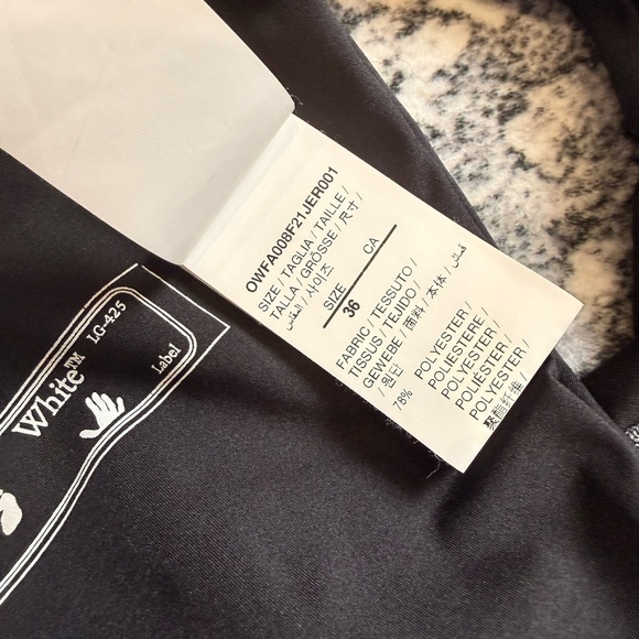 Off-White One Piece Bathing Suit - Picture 5 of 5